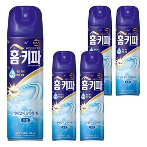 홈키파 무향 에어졸 살충제, 500ml, 5개