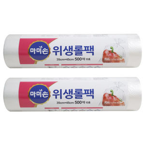 마미손 위생 롤팩, 500개입, 2개, 특대(XL)