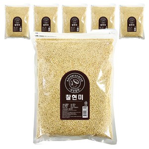 싱싱잡곡 찰현미, 800g, 6개