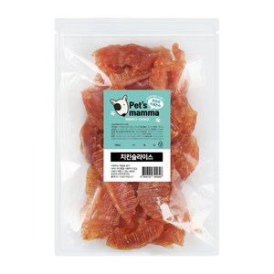 펫츠맘마 강아지 수제간식, 치킨슬라이스, 1개, 200g