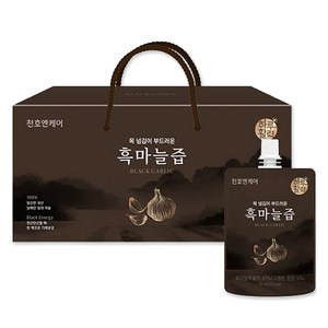 하루활력 목 넘김이 부드러운 흑마늘즙, 70ml, 30개