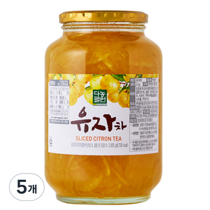 다농원 유자차, 2kg, 1개입, 5개