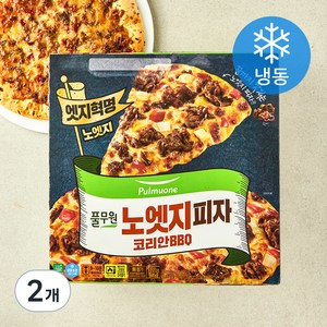 풀무원 노엣지피자 코리안BBQ (냉동), 322g, 1개입, 2박스