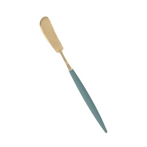 백산 보겐 에펠 골드 커트러리 버터나이프 BK, 올리브, 1개