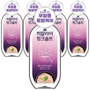 히말라야핑크솔트 제로마일드민트 구강청결제, 1.2L, 5개