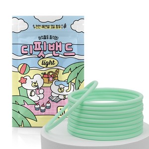 디핏밴드 라이트 썸머밴드 S, 민트, 10개