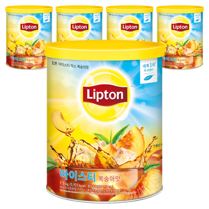 립톤 아이스티 믹스 분말 복숭아맛, 1.5kg, 1개입, 5개