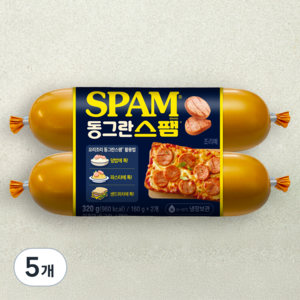 스팸 동그란 햄 2개입, 320g, 5개