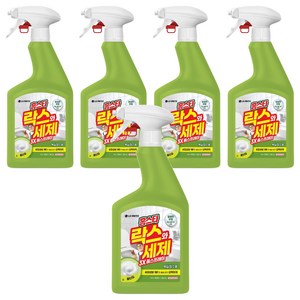 홈스타 욕실청소용 락스와 세제 3X 폼스프레이 후레쉬, 900ml, 5개