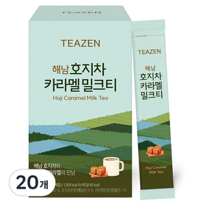 티젠 해남 호지차 카라멜 밀크티, 15g, 20개입, 20개