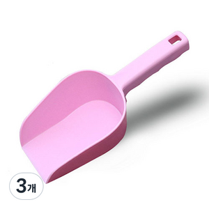 알앤유 다용도 토종 삽 L 핑크, 3개