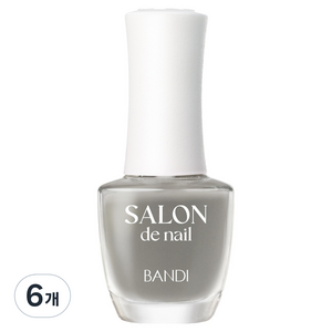 반디BANDI 살롱드 네일 매니큐어, 7ml, SH703 드라이 올리브, 6개