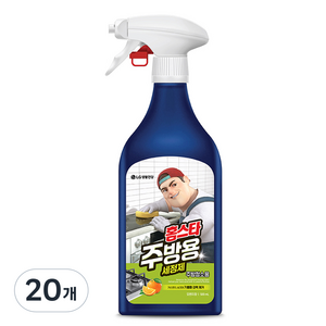 홈스타 맥스 프레쉬 주방용 세정제, 500ml, 20개
