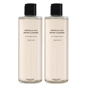 퓨어포레 센텔라 시카 여드름 워터 클렌저, 500ml, 2개