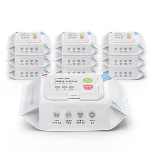 퓨어닷 NEW 소독 물티슈 캡형, 65g, 30매, 10개