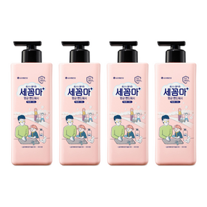 세균아꼼짝마 핸드워시 파우더향, 480ml, 4개