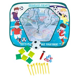 캐스비 스포츠 3in1 접이식축구골대 세트, 1세트, 혼합색상