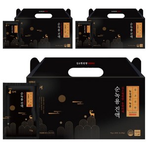 헤밀레 김소형 원방 동방비책 뉴질랜드 순녹용 진액, 2.1kg, 3개