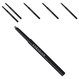 카라디움 플랫 아이브로우 오토펜슬 0.3g, 4호그레이브라운, 6개