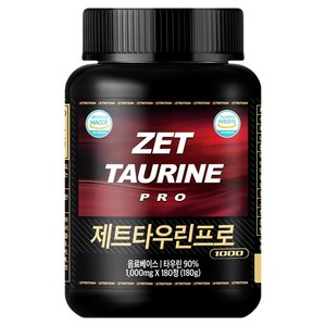 제트리션 제트타우린프로 1000mg, 1개, 180정