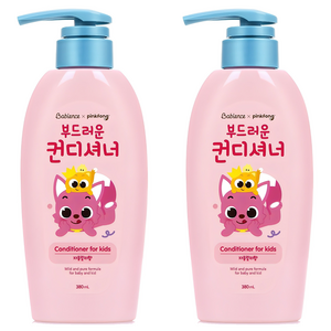 베비언스 핑크퐁 컨디셔너 자몽릴리향, 380ml, 2개