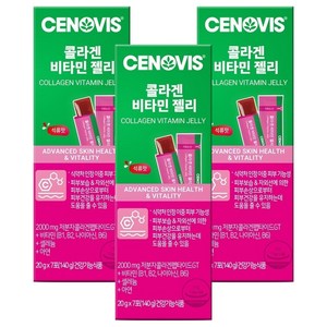 세노비스 콜라겐 비타민 젤리 7p, 140g, 3개