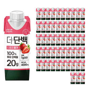 더단백 드링크 딸기, 250ml, 54개