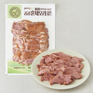 곰곰 훈제오리 슬라이스, 600g, 1개