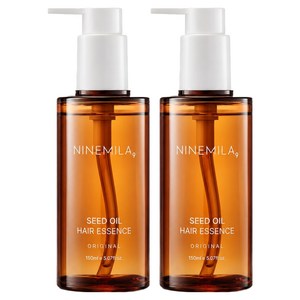 [비건뷰티] 나인밀라 시드 오일 헤어 에센스, 150ml, 2개