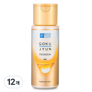 하다라보 고쿠쥰 프리미엄 밀크, 140ml, 12개