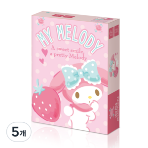 마이멜로디 직소퍼즐, 150피스, 혼합색상, 5개