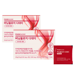 푸드올로지 버닝올로지 디데이 다이어트 케어, 10회분, 2개