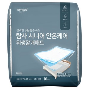 탐사 클린 깔개매트, 10개입, 1개
