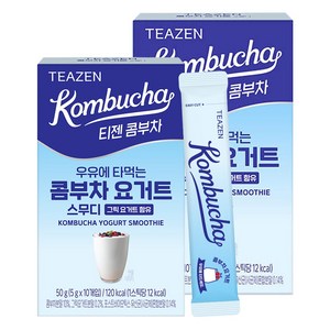 티젠 요거트 스무디 콤부차, 2개, 10개입, 5g