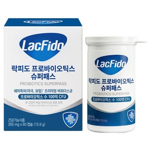 락피도 정품 프로바이오틱스 슈퍼패스, 60정, 1개
