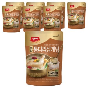 양반 수라 통다리 삼계탕, 460g, 8개