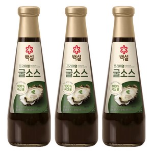 백설 프리미엄 굴소스, 500g, 3개