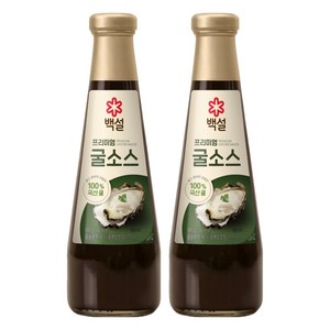 백설 프리미엄 굴소스, 500g, 2개