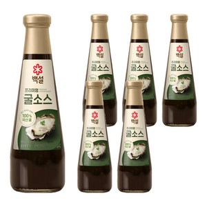 백설 남해굴소스, 500g, 6개