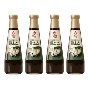 백설 프리미엄 굴소스, 4개, 500g