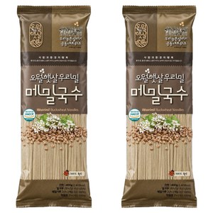 오월햇살 우리밀 메밀국수, 2개, 400g