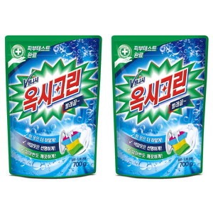 옥시크린 분말형 표백제, 700g, 1개입, 2개