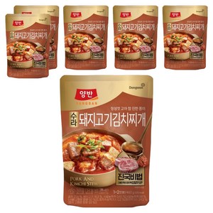 양반 동원 수라 돼지고기 김치찌개, 460g, 6개