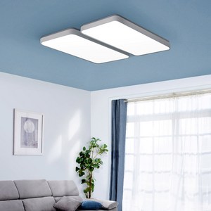 홈플래닛 삼성 칩셋 삼성 LED 플리커프리 듀얼 스위치 천장등 120W (친절한 설명서), 화이트 주광색