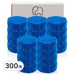 코끼리리빙 고체형 변기세정제, 50g, 300개