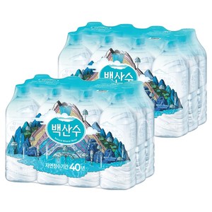 백산수 생수 무라벨, 1L, 24개 골드박스 특가