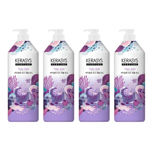 케라시스 퍼퓸 린스 바이올렛 로즈, 1L, 4개