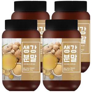 건강스토리 생강 가루, 150g, 4개