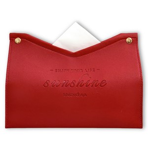 메종드아야 각티슈케이스, 레드, 1개