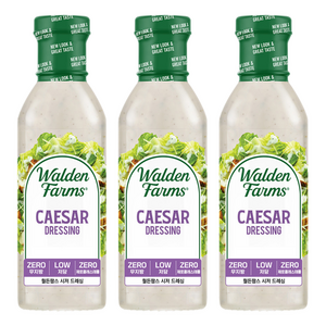 월든팜스 시저 드레싱 소스, 3개, 355ml